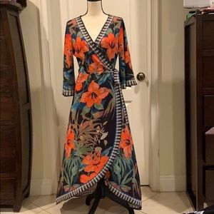 Wrap Around Maxi Dress